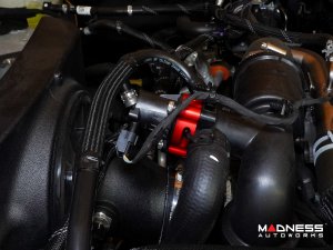 Ford Bronco Blow Off Adapter Plate - 2.7L Turbo - SILA Concepts - Black